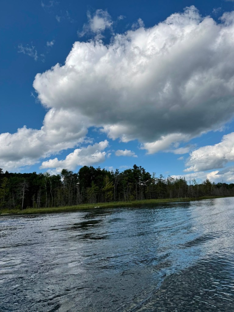 Rent a pontoon to explore the lake on a July day or use one of our kayaks to venture out on Cedar Hedge Lake.